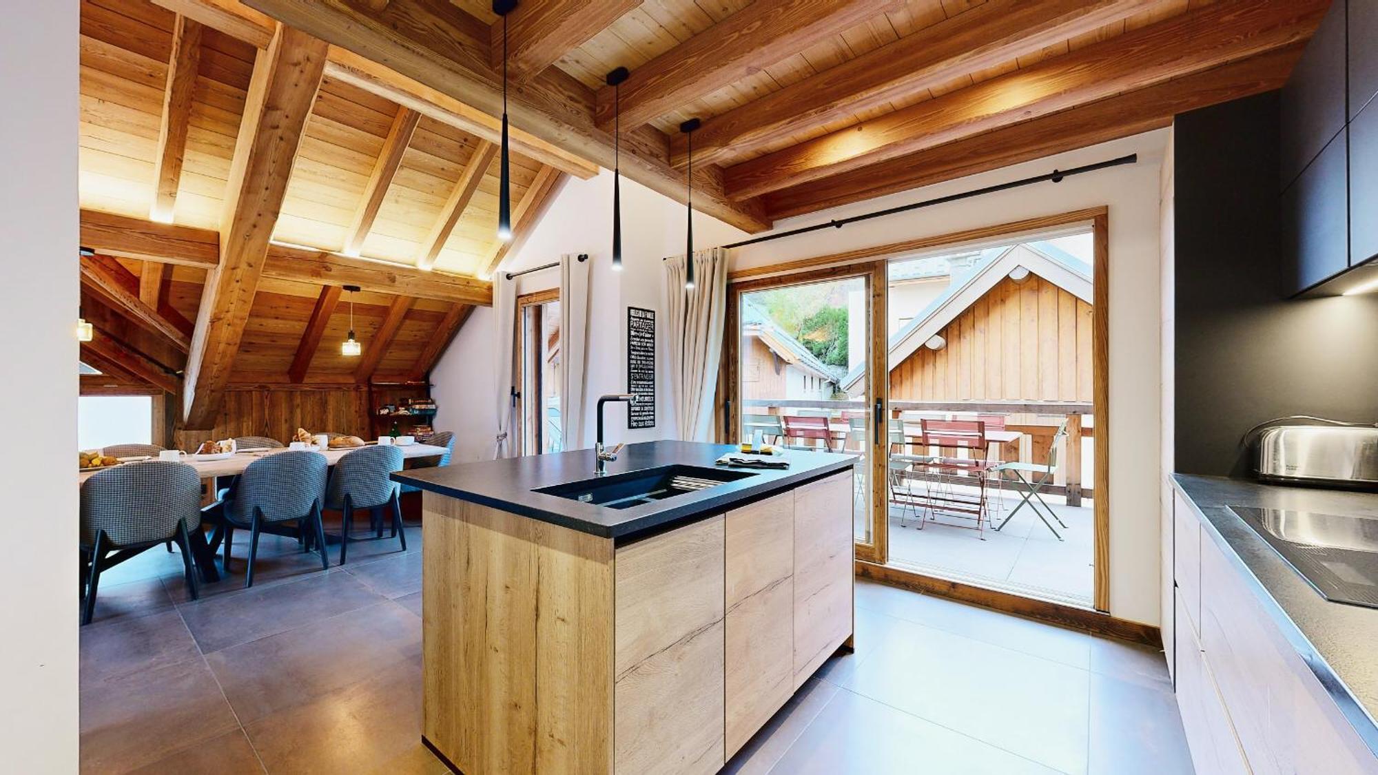 Chalet Sétaz Valloire Esterno foto